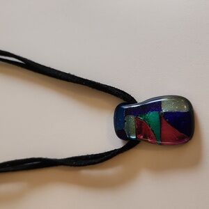NECKLACE ART GLASS